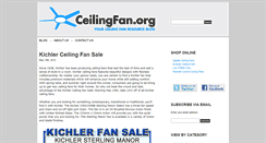 Desktop Screenshot of ceilingfan.org