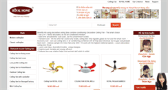 Desktop Screenshot of ceilingfan.com.vn